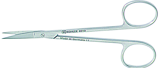 Scissors Iris curved 11,5 cm